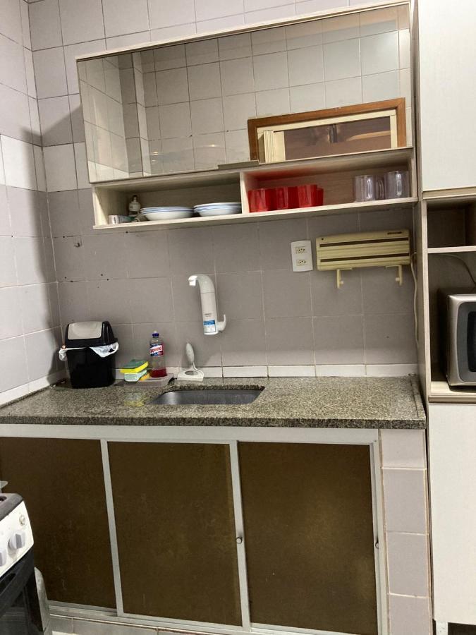 Lindo Apartamento Na Praia Do Morro グアラパリー エクステリア 写真